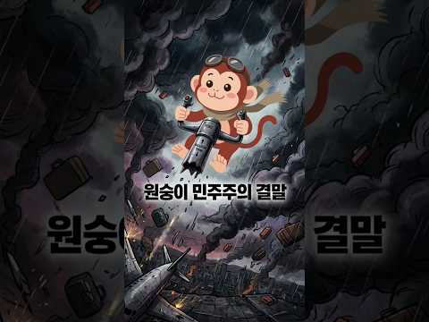 다수결이라는 집단 자살 스위치: 원숭이 300마리에게 조종간을 넘긴 민주주의